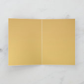 Chinese tijger 2022 Elegant Monogram VGC Feestdagen Kaart (Binnen)