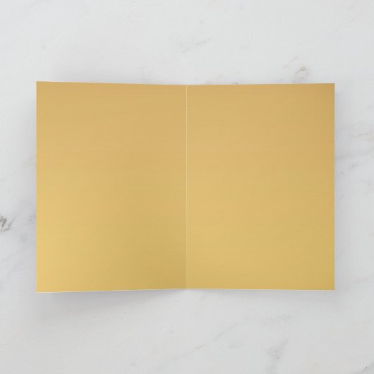 Chinese tijger 2022 Elegant Monogram VGC Feestdagen Kaart (Binnen)