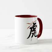 Chinese tijger mok (Voorkant rechts)