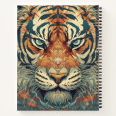 Chinese tijger notitieboek (Achterkant)