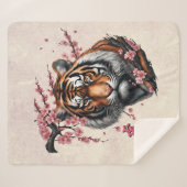 Chinese tijger sherpa deken (Voorkant (horizontaal))