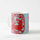 Chinese tijgerMok Koffiemok (Voorkant links)