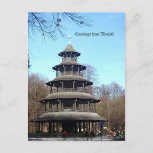 Chinese toren (Chinesischer Turm) Briefkaart