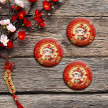 Chinese traditionele Baby 100 dagen 百 日 Magneet<br><div class="desc">Chinese Traditional Baby 100 Days 百日 magneet - Maak je klaar om in stijl te vieren met onze Chinese Traditional Baby 100 Days magneet. Dit ontwerp barst van levendige kleuren en speelse design en is een vrolijke knipoog naar traditie. Versierd met klassieke Chinese symbolen van geluk en geluk, het zet...</div>