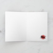 Chinese traditionele draak verjaardagskaart kaart (Binnen)