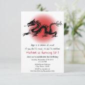 Chinese traditionele drakenpartij bij het man kaart (Staand voorkant)