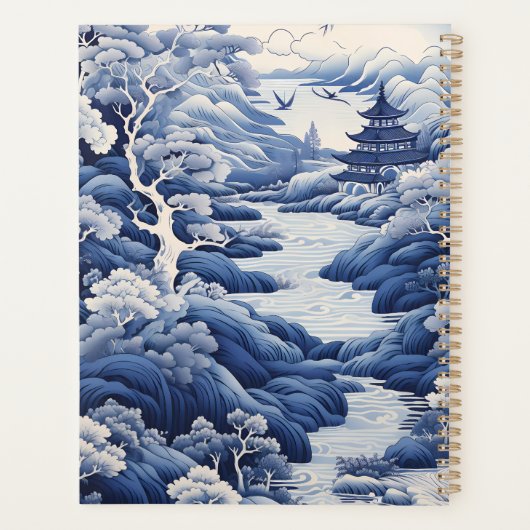 Chinese traditionele landschapsplanner planner (Achterkant)