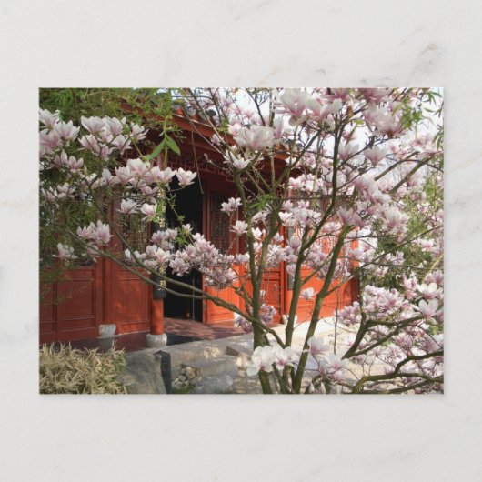 chinese tuin briefkaart (Voorkant)