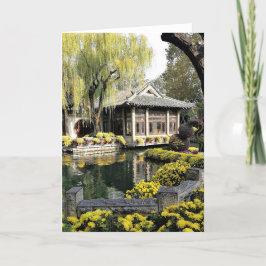 Chinese tuin kaart
