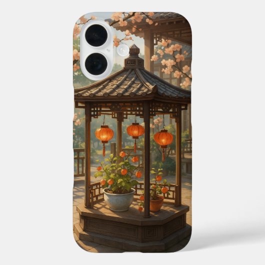 Chinese Tuin Ontwerp Telefoonhoes Case-Mate iPhone Case (Achterkant)