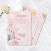 Chinese tweetalig | Lotus Bruiloft