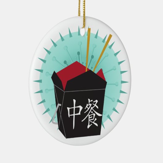 Chinese Uit - SRF Keramisch Ornament (Rechts)