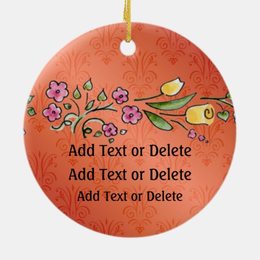 Chinese Uit - SRF Keramisch Ornament (Achterkant)