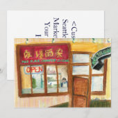 Chinese uitnodiging tot inschrijving op Cuisine (P (Voorkant / Achterkant)