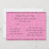 Chinese uitnodiging voor een bruiloft met dubbel g (Achterkant)