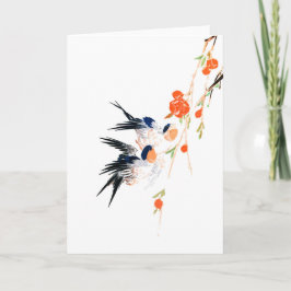 Chinese Valentijnsdag Qixi Festival Kaart