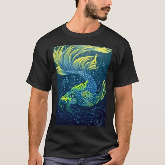 Chinese vechtvis t-shirt (Voorkant)