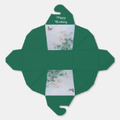 Chinese ventilator met vlinder bedankdoosjes (Ongevouwen)