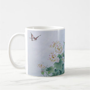 Chinese ventilator met vlinder koffiemok