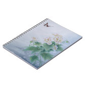 Chinese ventilator met vlinder notitieboek (Linkerzijde)