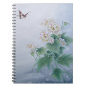 Chinese ventilator met vlinder notitieboek (Voorkant)