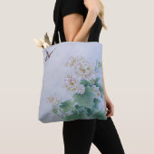 Chinese ventilator met vlinder tote bag (Dichtbij)