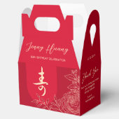 Chinese verjaardag Ranunculus Bedankdoosjes (Geopend)