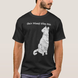 Chinese Vietnamese Nieuwjaar 12 Dierenriem Tekenle T-shirt
