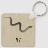 Chinese Vietnamese originele Slang Jaar Monogram K Sleutelhanger (Achterkant)