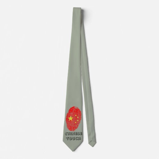 Chinese vingerafdrukvlag stropdas (Voorkant)