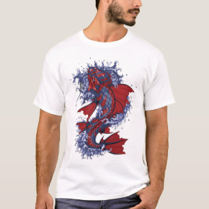 Chinese vis T-shirt – Traditioneel Koi kunstwerk