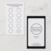 Chinese Visitekaartje voor restaurants Loyalty (Voorkant / Achterkant)