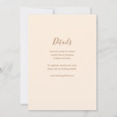 Chinese Vlaamse Lijst - Uitnodiging tot bruiloft (Achterkant)