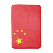 Chinese vlag badmat (Voorkant Verticaal)