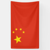 Chinese vlag Banner (Verticaal)
