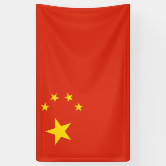 Chinese vlag Banner (Verticaal)