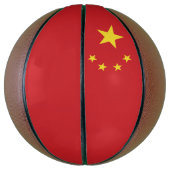 Chinese vlag basketbal (Verticaal)