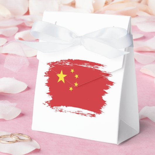 Chinese vlag bedankdoosjes (Huwelijk)