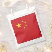 Chinese vlag bedankzakje (Geknipt)