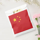 Chinese vlag bedankzakje (Gezegeld)