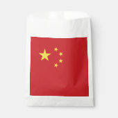 Chinese vlag bedankzakje (Voorkant)