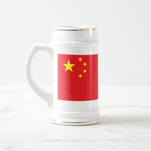 Chinese vlag bierpul (Links)