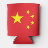 Chinese vlag blikjeskoeler (Voorkant)