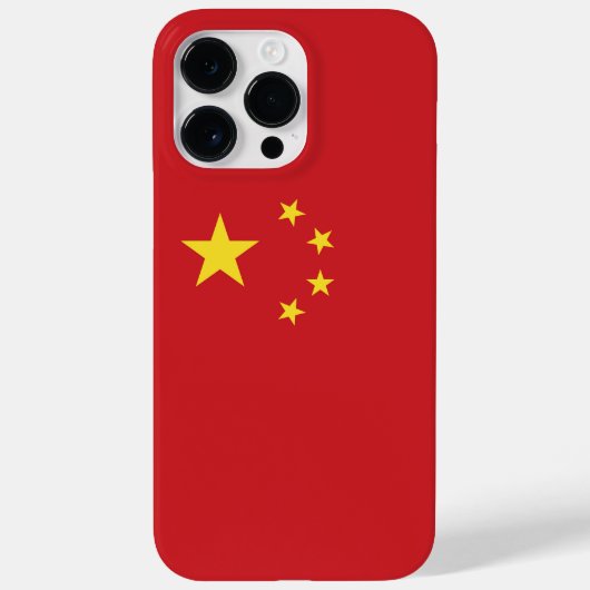 Chinese vlag Case-Mate iPhone case (Achterkant)