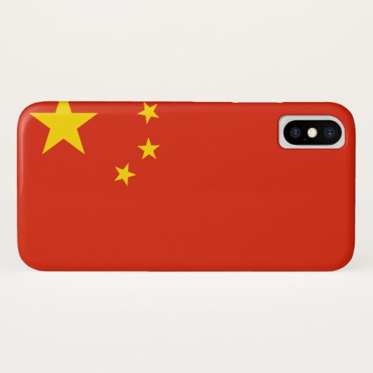 Chinese vlag Case-Mate iPhone case (Achterkant (horizontaal))