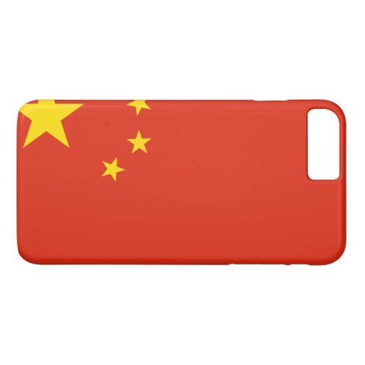 Chinese vlag Case-Mate iPhone case (Achterkant (Horizontaal))