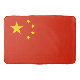 Chinese vlag (China) Bath Mat