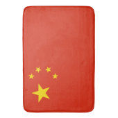 Chinese vlag (China) Bath Mat (Voorkant Verticaal)