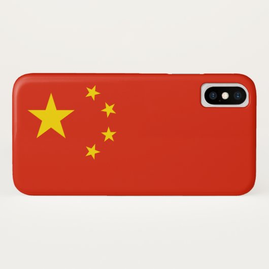 Chinese vlag (China) Case-Mate iPhone Case (Achterkant (horizontaal))