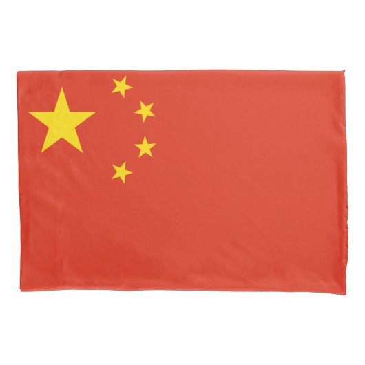 Chinese Vlag (China) Kussensloop (Voorkant)